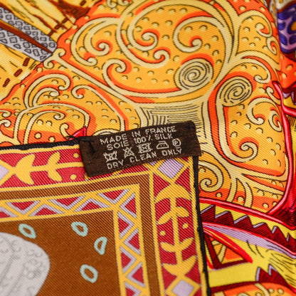 Hermes Silk Cavaliers du Caucase Scarf 90 6 of 8