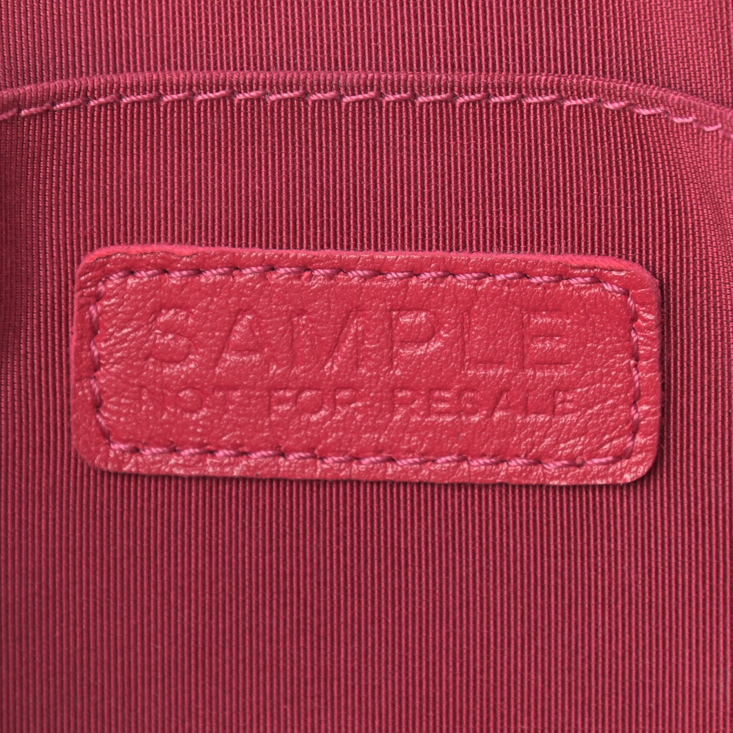 Shiny Lambskin Quilted Fashion Therapy Bowling Bag Red
