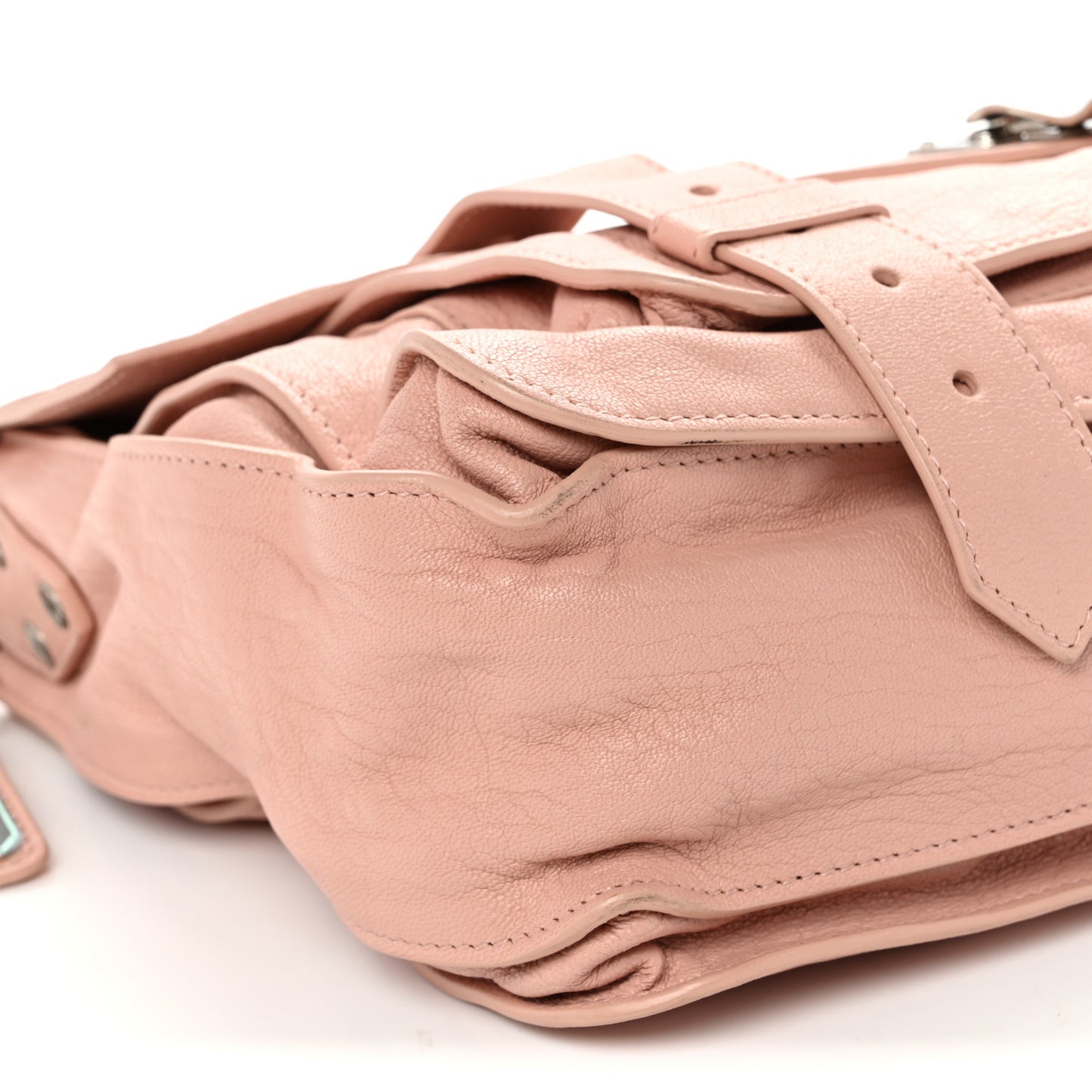 Lambskin Medium PS1 Satchel Blush