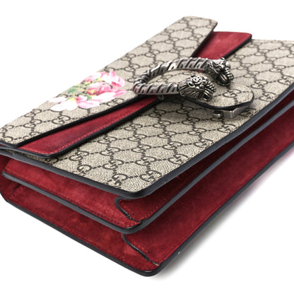 Gucci GG Supreme Monogram Blooms Small Dionysus Shoulder Bag Beige Multicolor Dry Rose 10 of 11