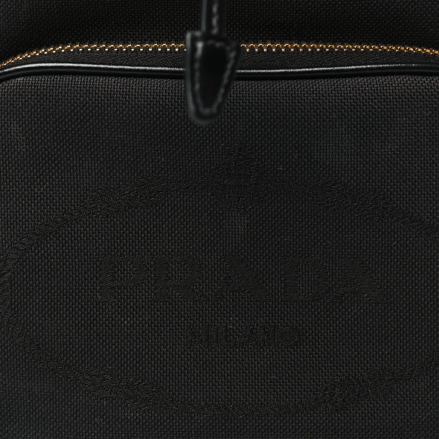 Jacquard Logo Mini Bucket Crossbody Bag Black