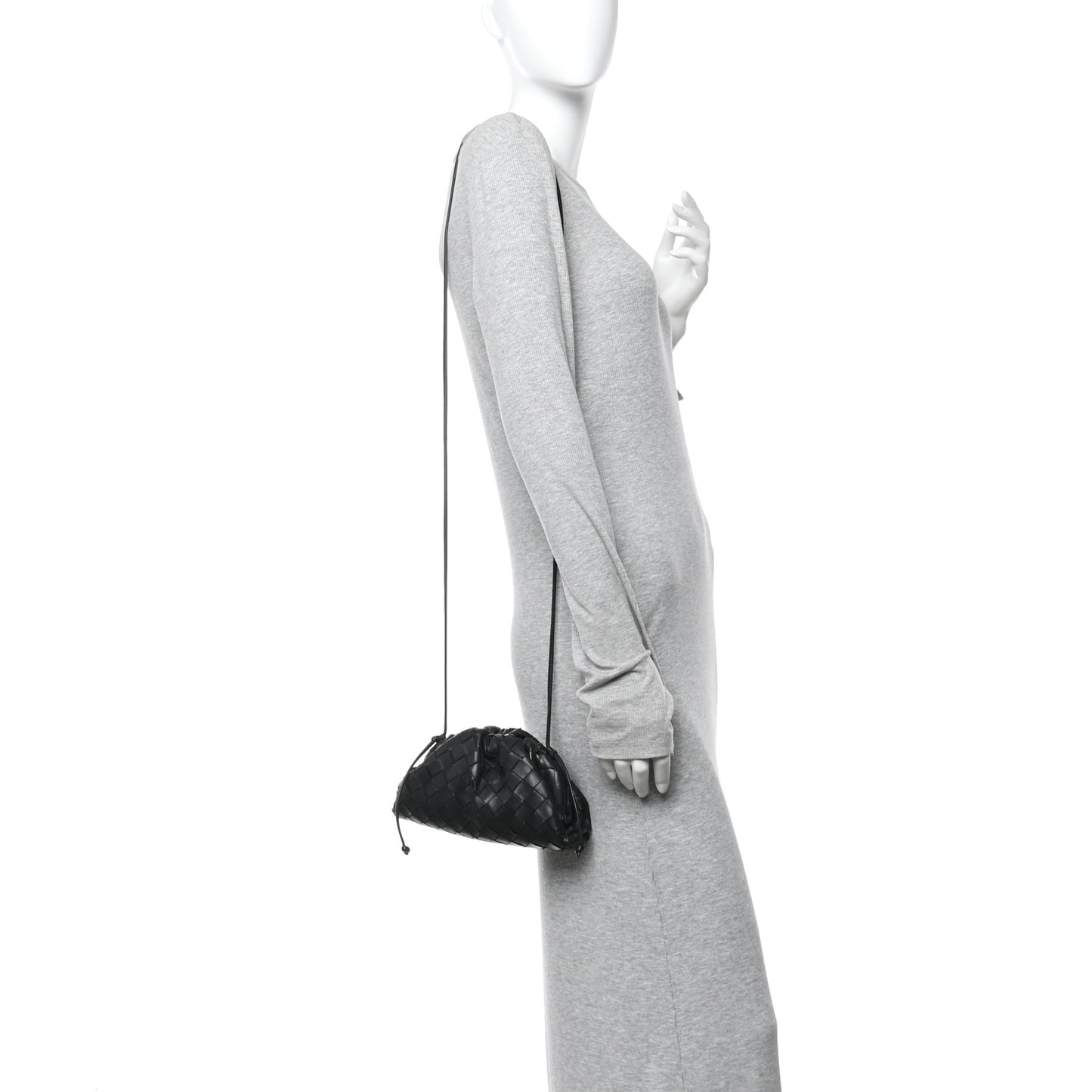 Nappa Intrecciato The Mini Pouch Black