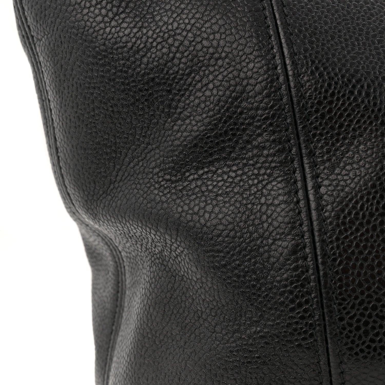 Chanel Caviar CC Shopper Tote Black 11 of 13