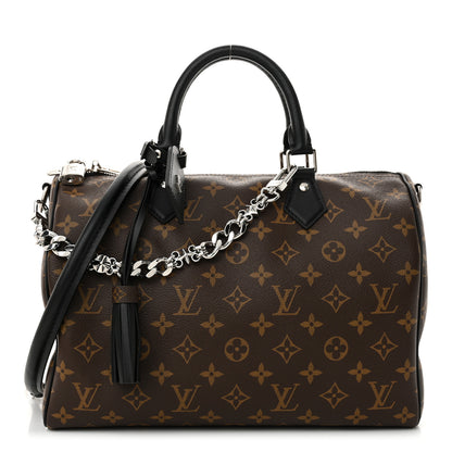 Louis Vuitton Monogram Speedy Soft 30 Dark 1 of 9