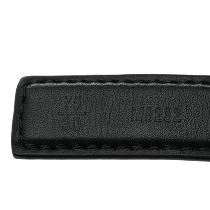 Louis Vuitton Monogram 20mm Pretty Reversible Belt 75 30 Black 4 of 8