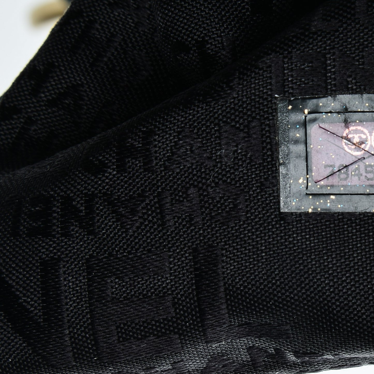 Lambskin Small Olsen Shoulder Bag Black Beige