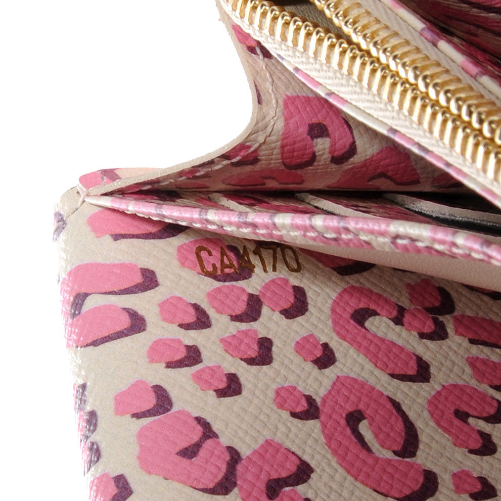 Monogram Leopard Sarah Wallet