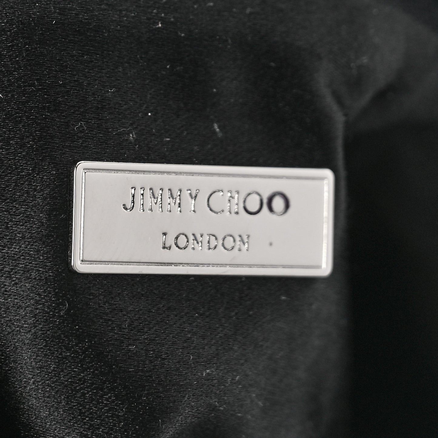 Satin Bead Embellished Callie Fringe Tassel Chain Evening Bag Black