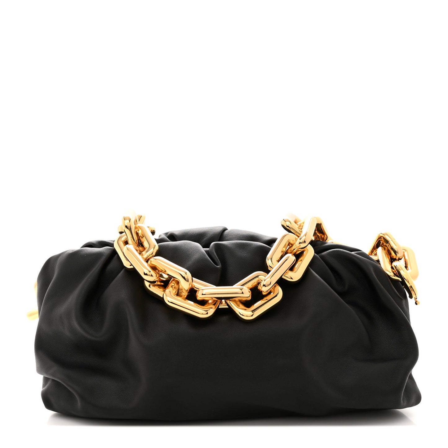 Calfskin The Pouch Chain Black