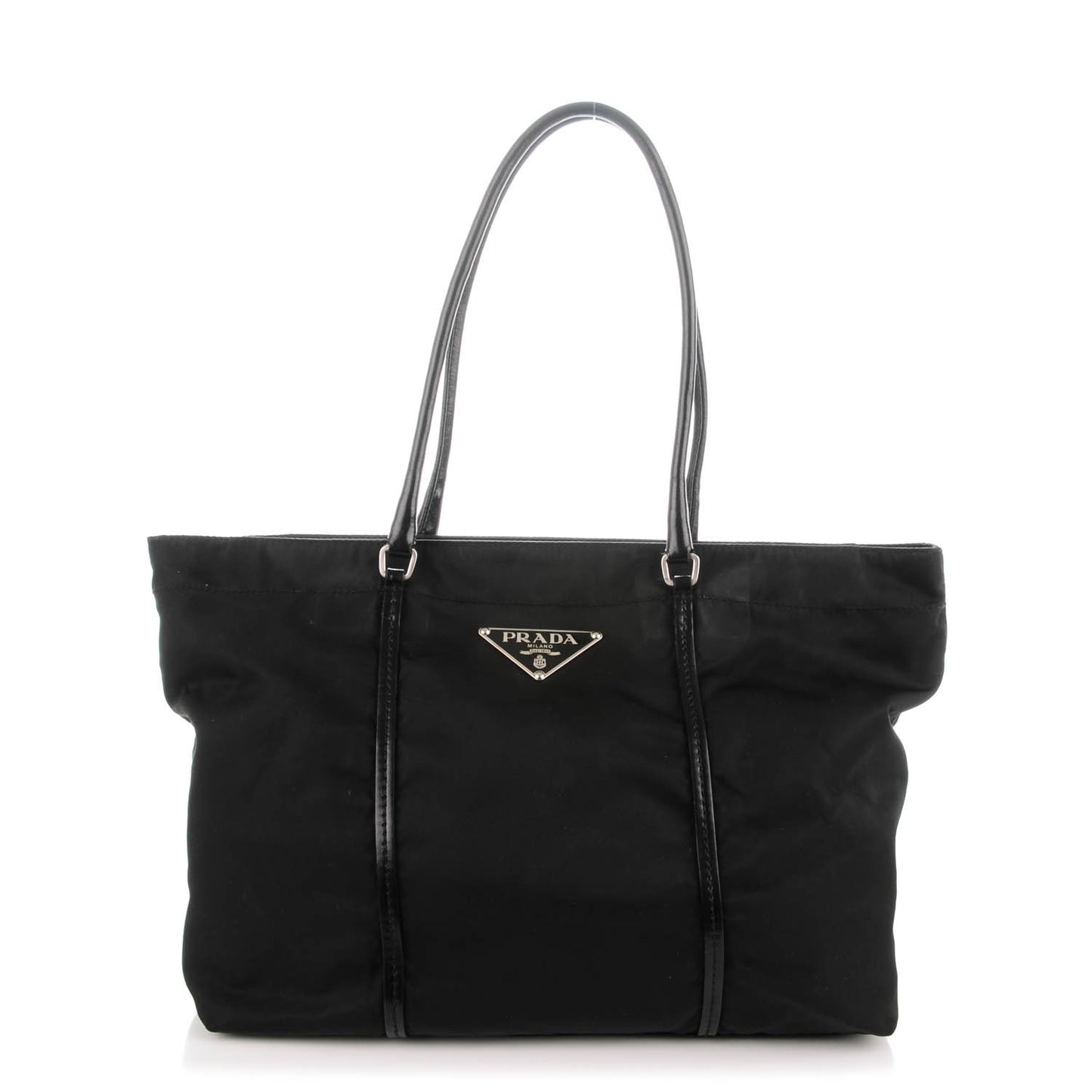 Tessuto Nylon Tote Nero Black