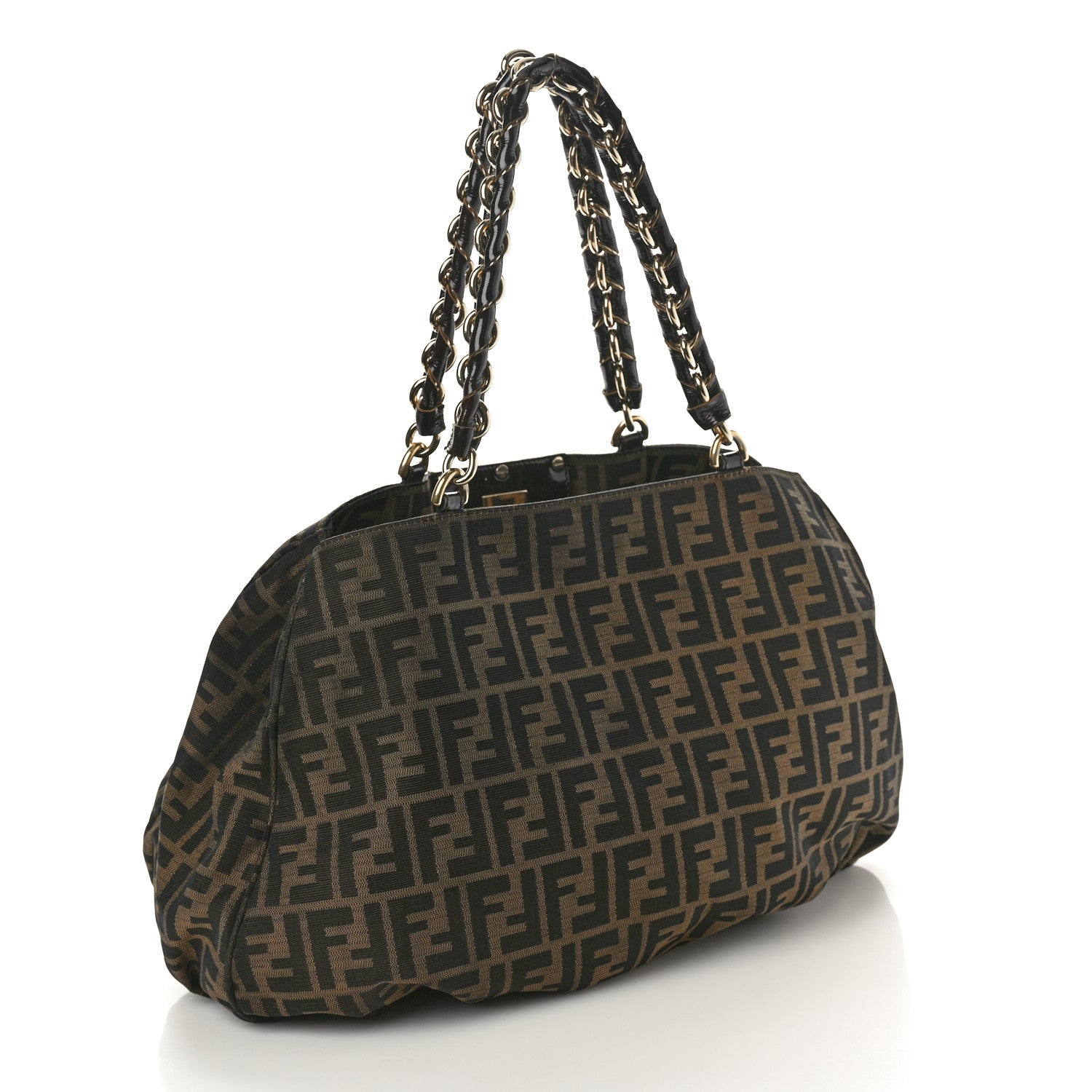 Fendi Zucca Mia Tote Tobacco 2 of 9