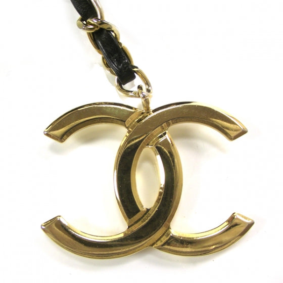 Chanel Lambskin Shopping Tote Black 10 of 12