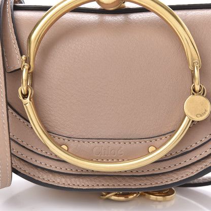 Chloe Calfskin Small Nile Bracelet Minaudiere Bag Biscotti Beige 10 of 10