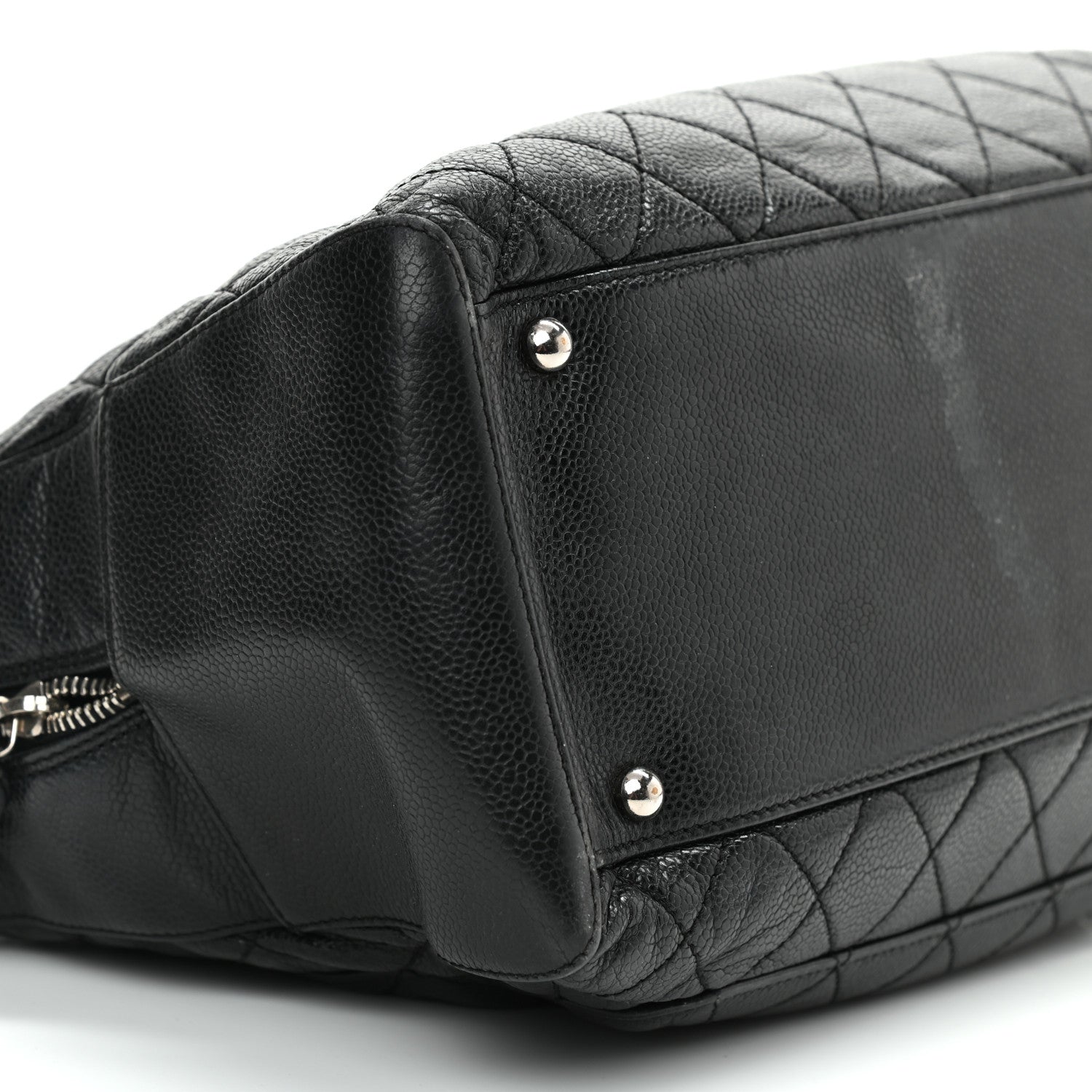 Chanel Caviar Quilted Bowler Black 8 of 12