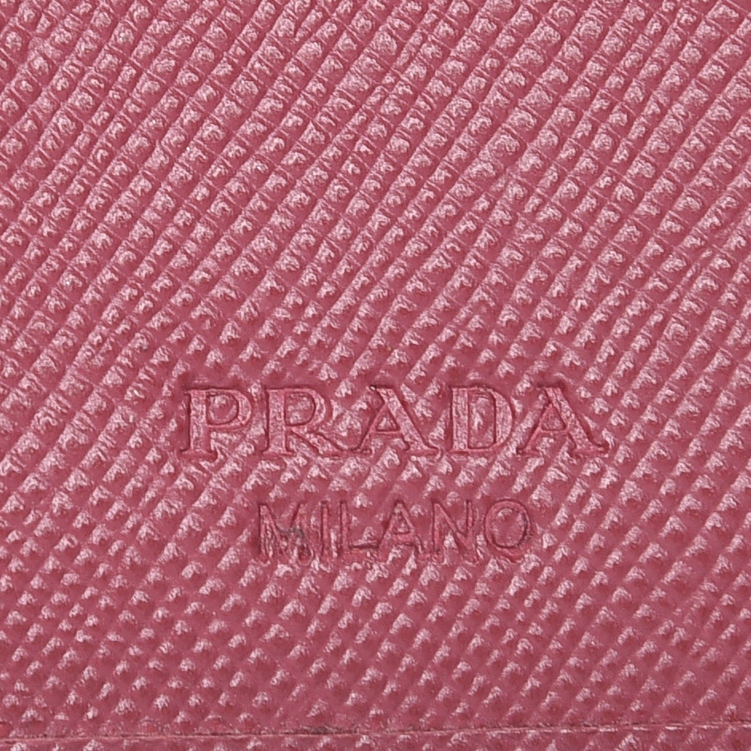 Prada Saffiano Compact Wallet Bruyere 6 of 8