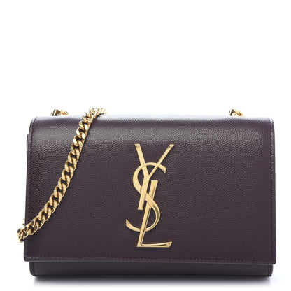 Saint Laurent Grain De Poudre Small Monogram Kate Satchel Armarena 1 of 9