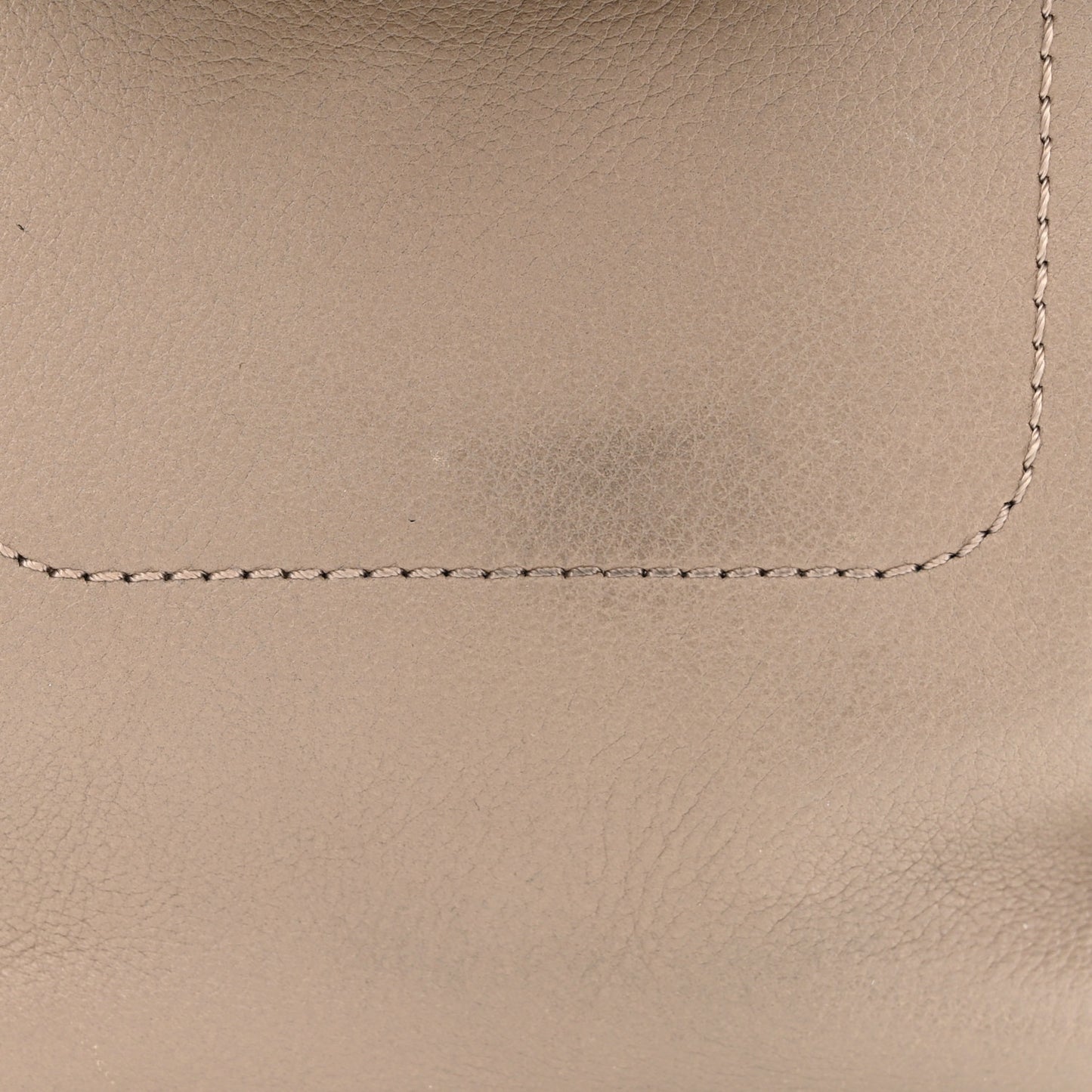 Suede Calfskin Mini Faye Backpack Motty Grey