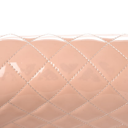 Chanel Patent Chevron New Medium Boy Flap Light Pink 10 of 16