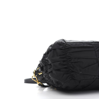 Prada Tessuto Nylon Gaufre Tote Black 11 of 16