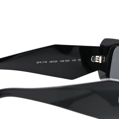 Prada Acetate Symbole Sunglasses SPR 17W Black 5 of 8