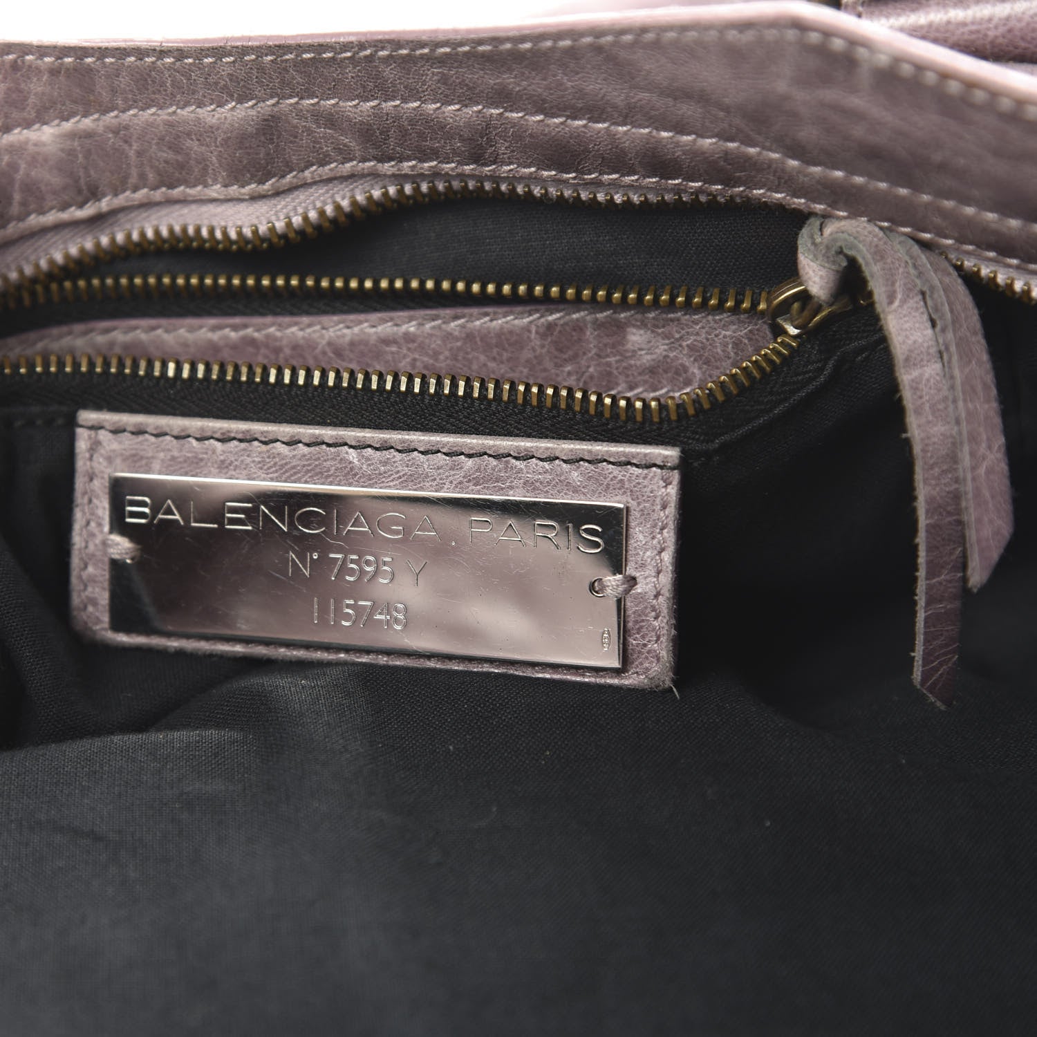 Balenciaga Agneau Classic Hardware City Lilac 7 of 9