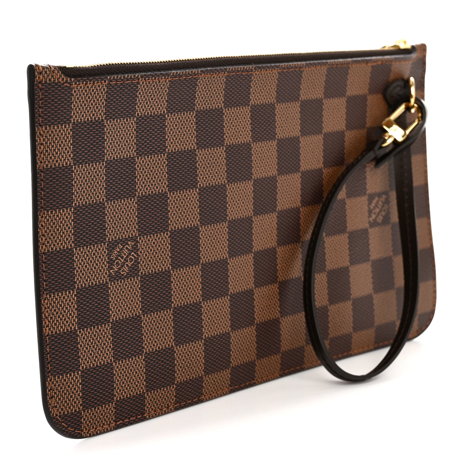 Louis Vuitton Damier Ebene Neverfull MM GM Pochette 3 of 6
