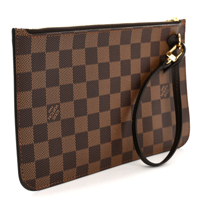 Louis Vuitton Damier Ebene Neverfull MM GM Pochette 3 of 6