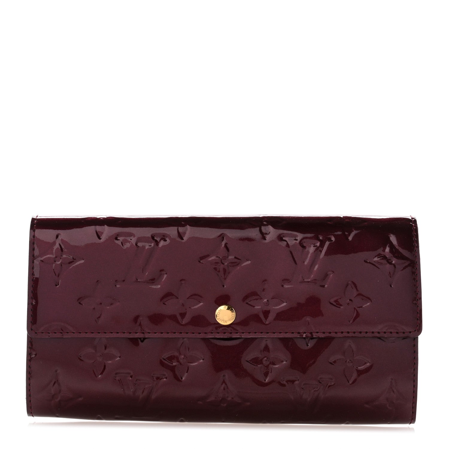 Louis Vuitton Vernis Sarah Wallet Rouge Fauviste 1 of 8