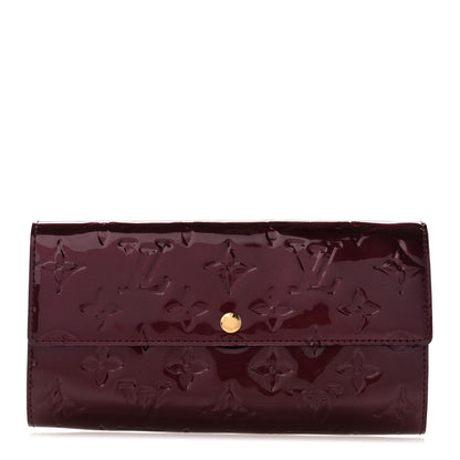Louis Vuitton Vernis Sarah Wallet Rouge Fauviste 1 of 8