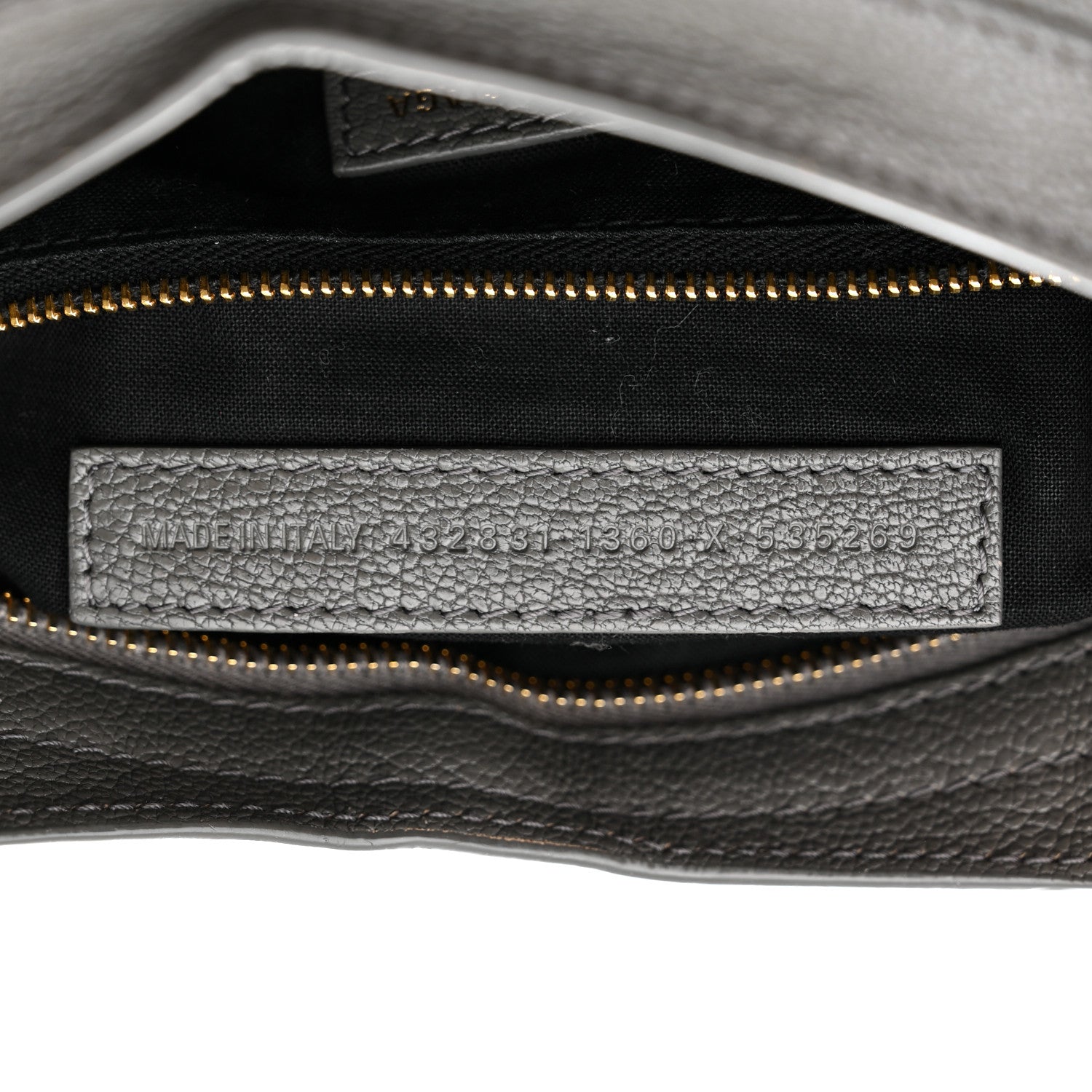 Balenciaga Chevre Gold Metallic Edge Hardware S City Gris Acier 7 of 11