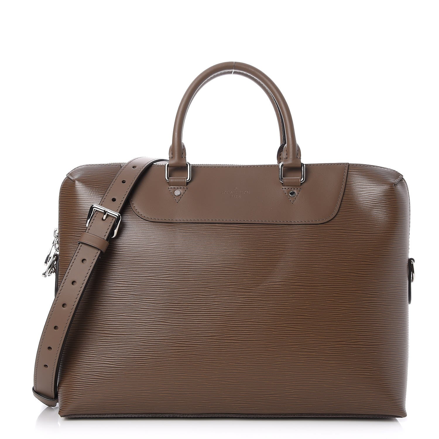 Louis Vuitton Epi Porte-Documents Jour Briefcase Taupe 1 of 7
