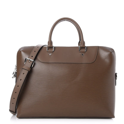 Louis Vuitton Epi Porte-Documents Jour Briefcase Taupe 1 of 7