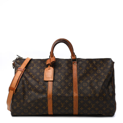 Louis Vuitton Monogram Keepall Bandouliere 55 1 of 9