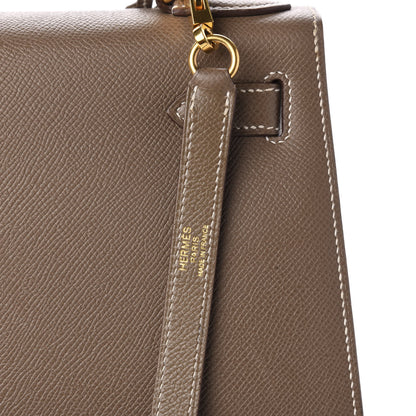 Hermes Epsom Kelly Sellier 28 Etoupe 8 of 14