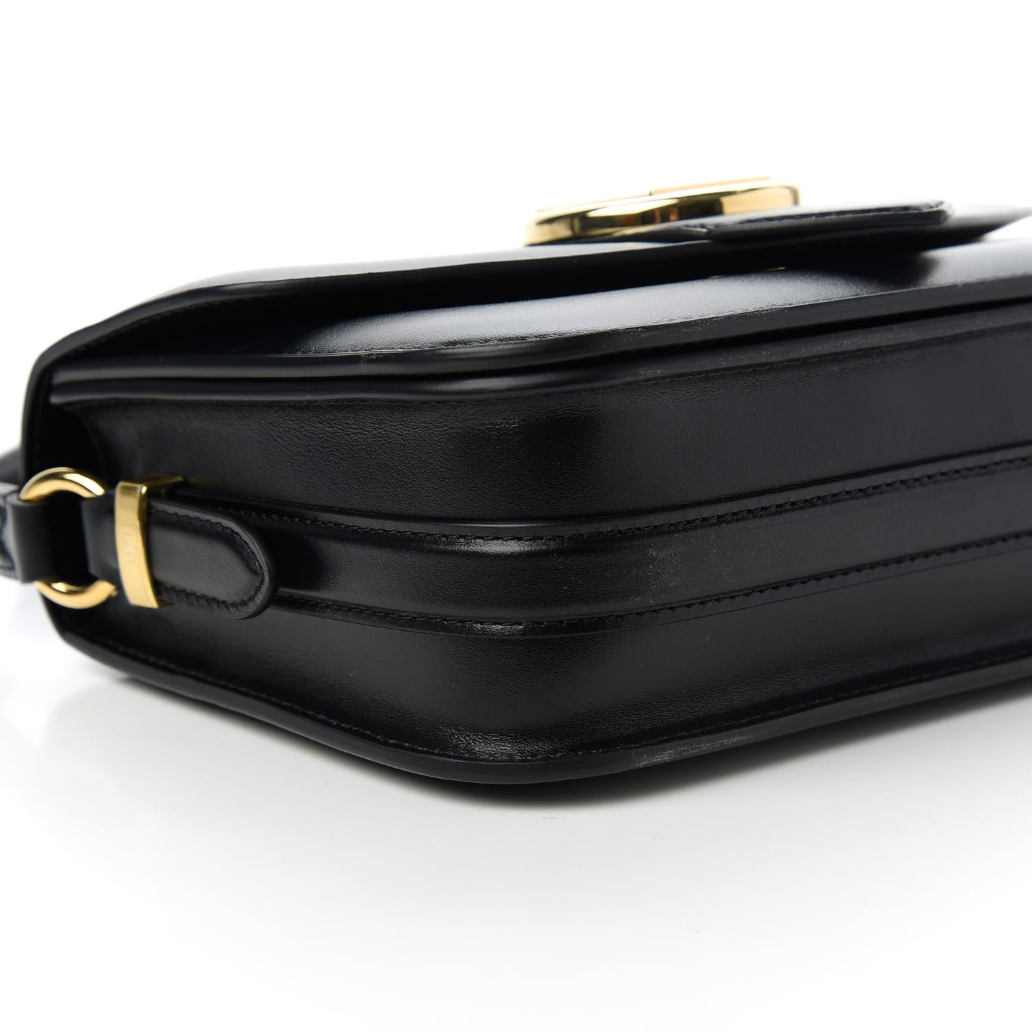 Louis Vuitton Smooth Calfskin LV Pont 9 Black 6 of 9