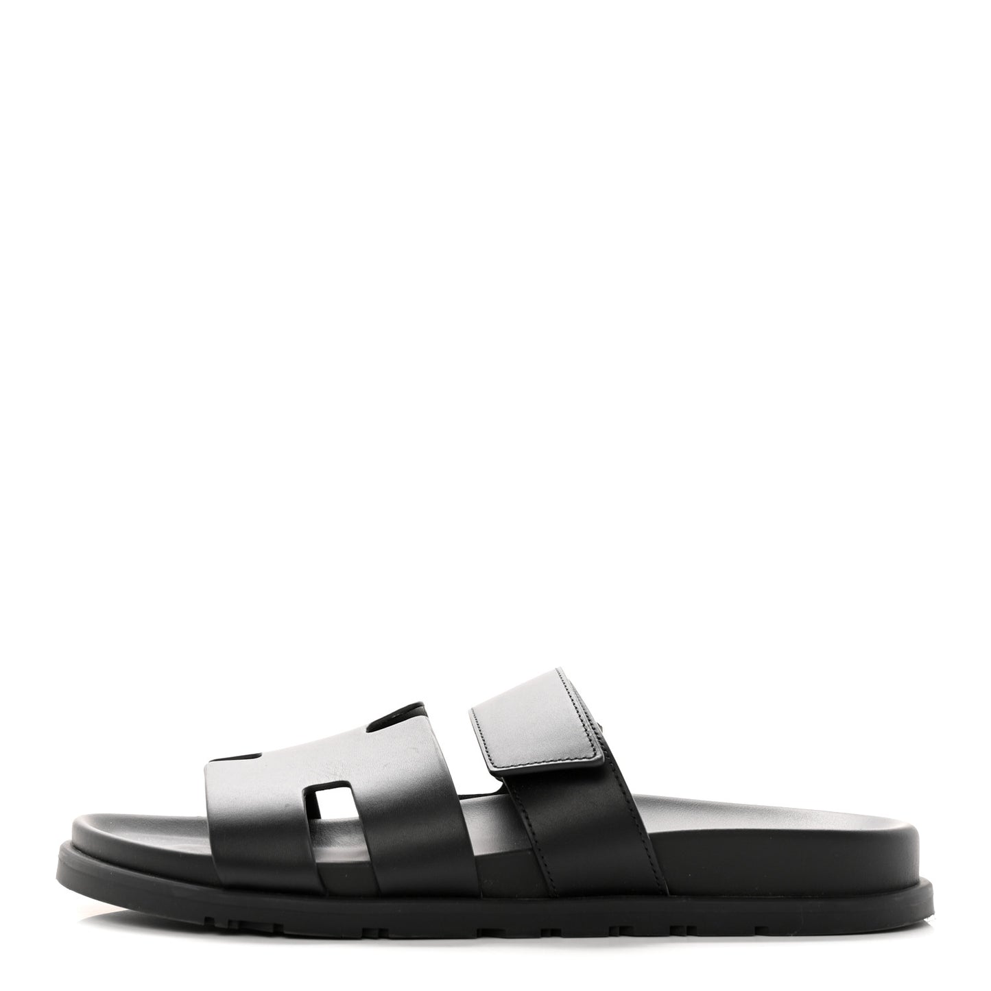 Calfskin Womens Chypre Sandals 41 Black