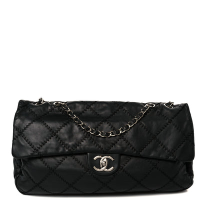 Chanel Lambskin Ultimate Stitch Maxi Flap Black 1 of 11