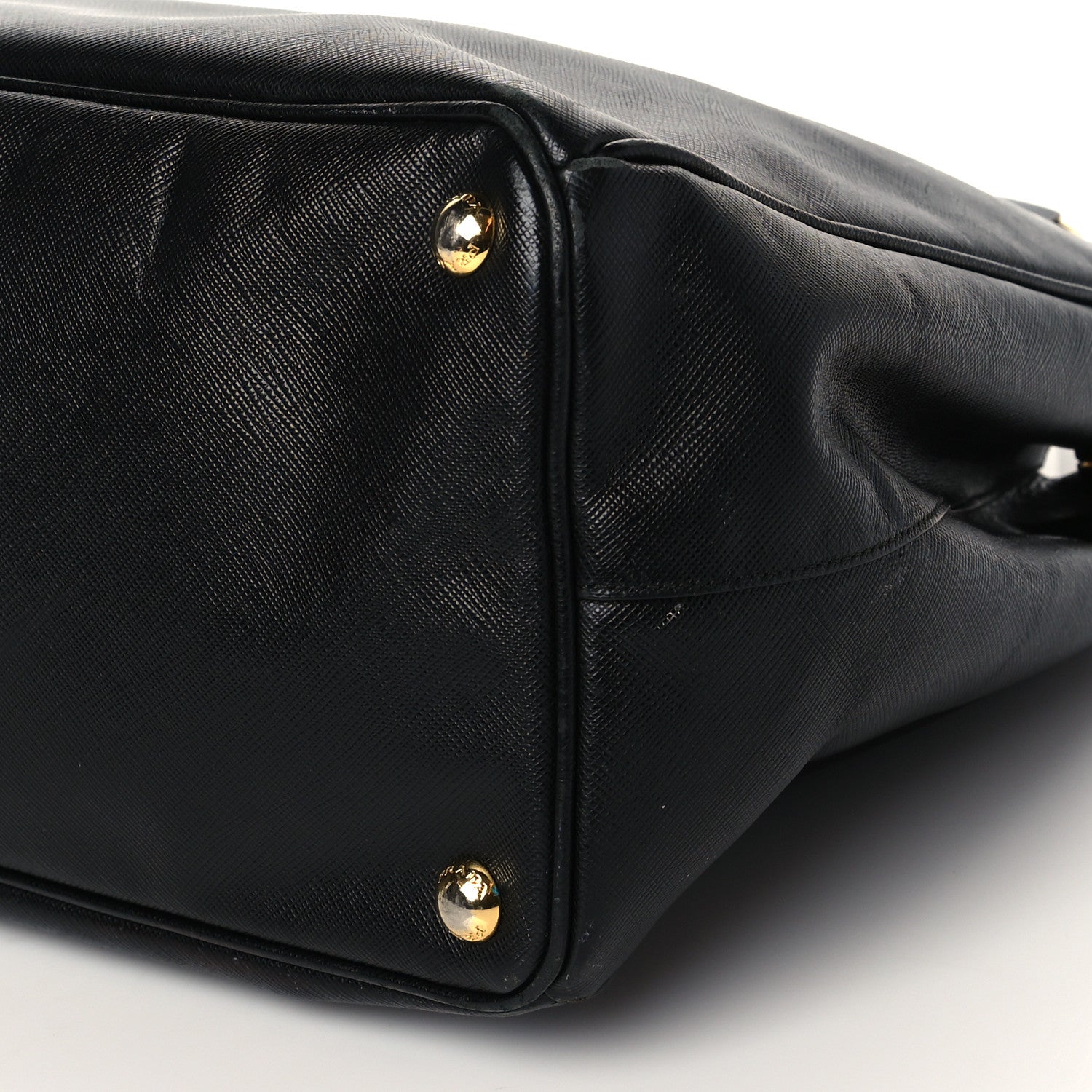 Prada Saffiano Medium Galleria Double Zip Tote Black 9 of 9