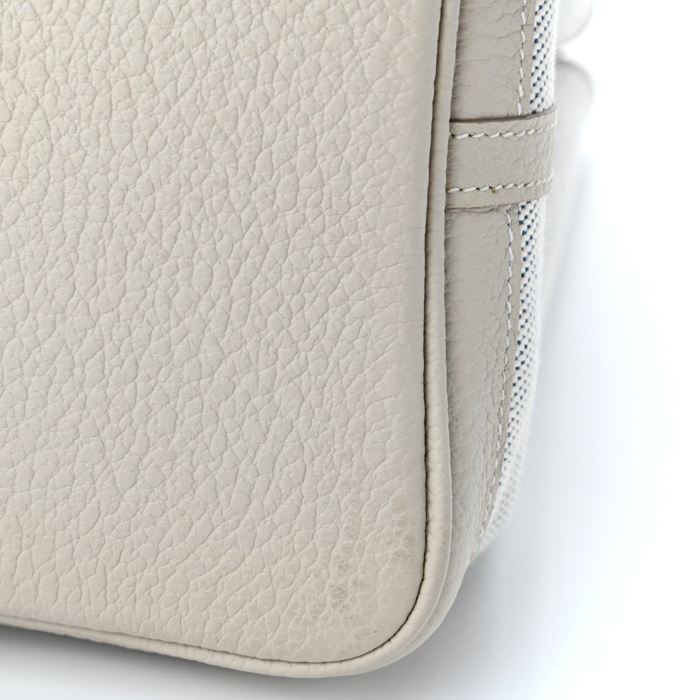 Twill H Negonda Garden Party 36 MM Tote Ecru Craie