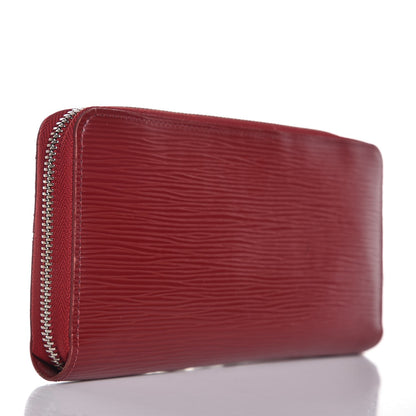 Louis Vuitton Epi Zippy Wallet Carmine 3 of 11