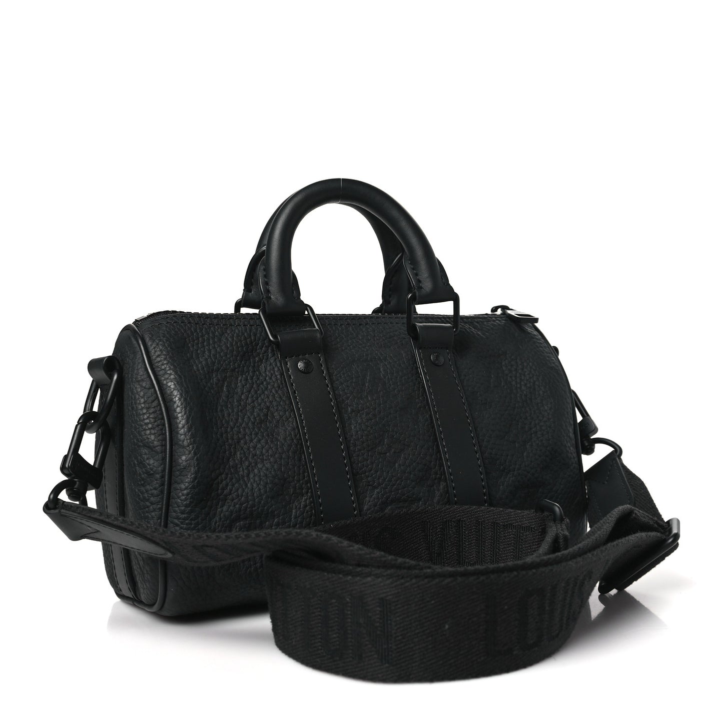 Monogram Taurillon Keepall Bandouliere 25 Black