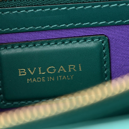 Bulgari Calfskin Serpenti Forever Shoulder Bag Emerald Green 11 of 12