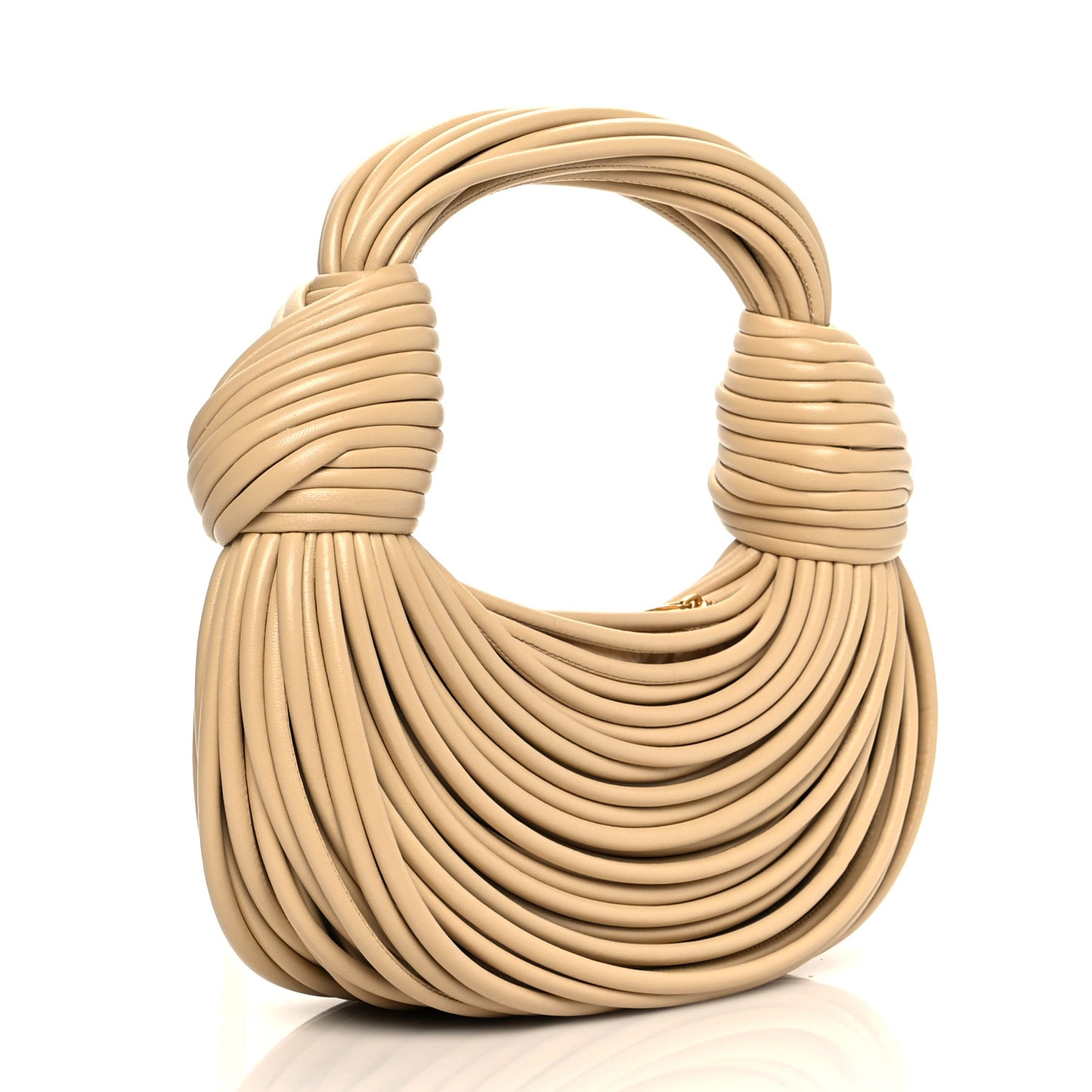 Nappa Mini Tubular Double Knot Porridge