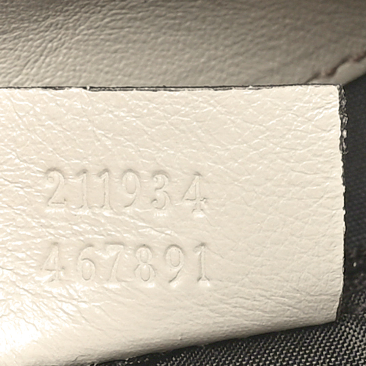 Guccissima Medium New Ladies Web Hobo White