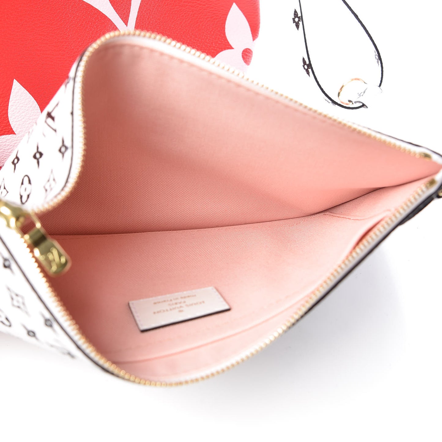 Monogram Giant Neverfull MM Rouge