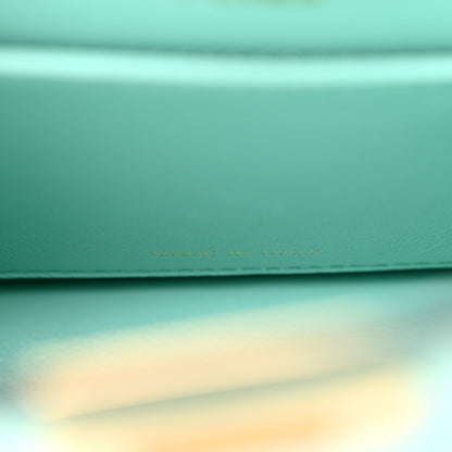 Fendi Shiny Nappa Petite Peekaboo I SEE U Satchel Spring Turquoise 8 of 11