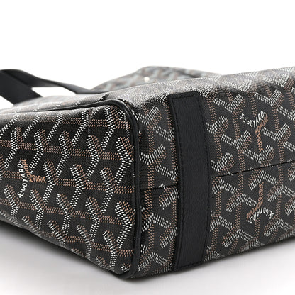Goyard Goyardine Voltaire III Tote Black 9 of 10
