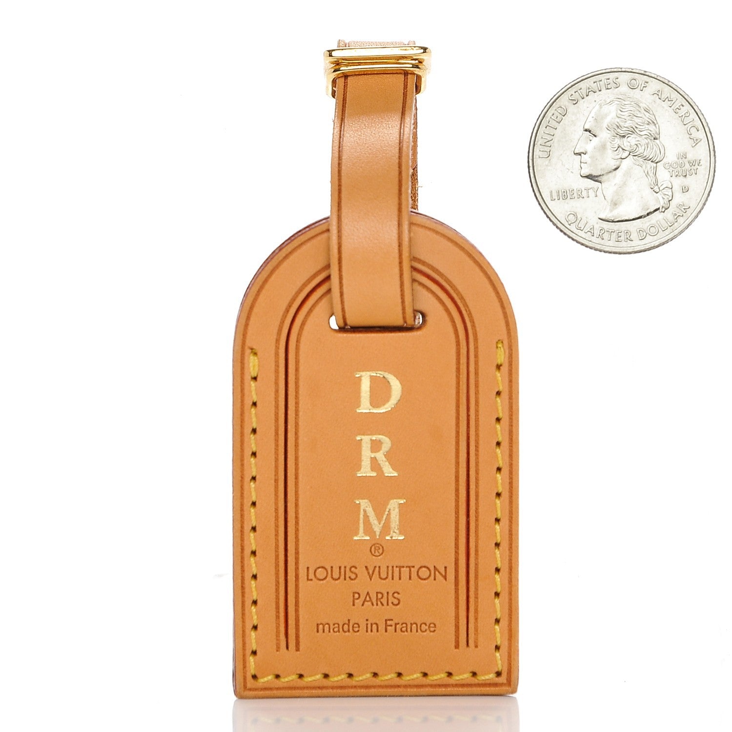 Louis Vuitton Vachetta Luggage Tag 2 of 5