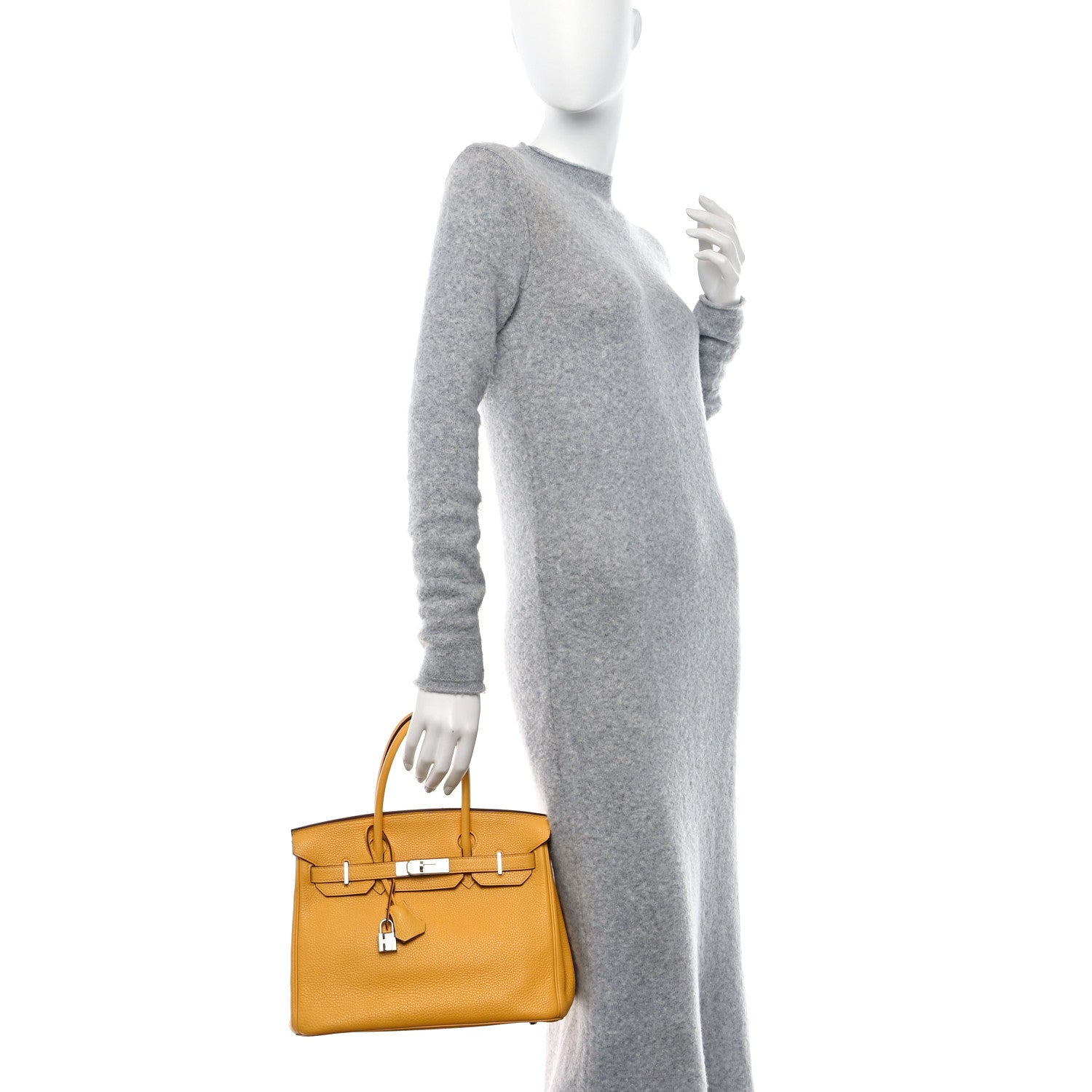 Hermes Togo BIRKIN 30 Soleil 2 of 17