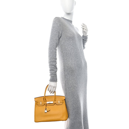 Hermes Togo BIRKIN 30 Soleil 2 of 17